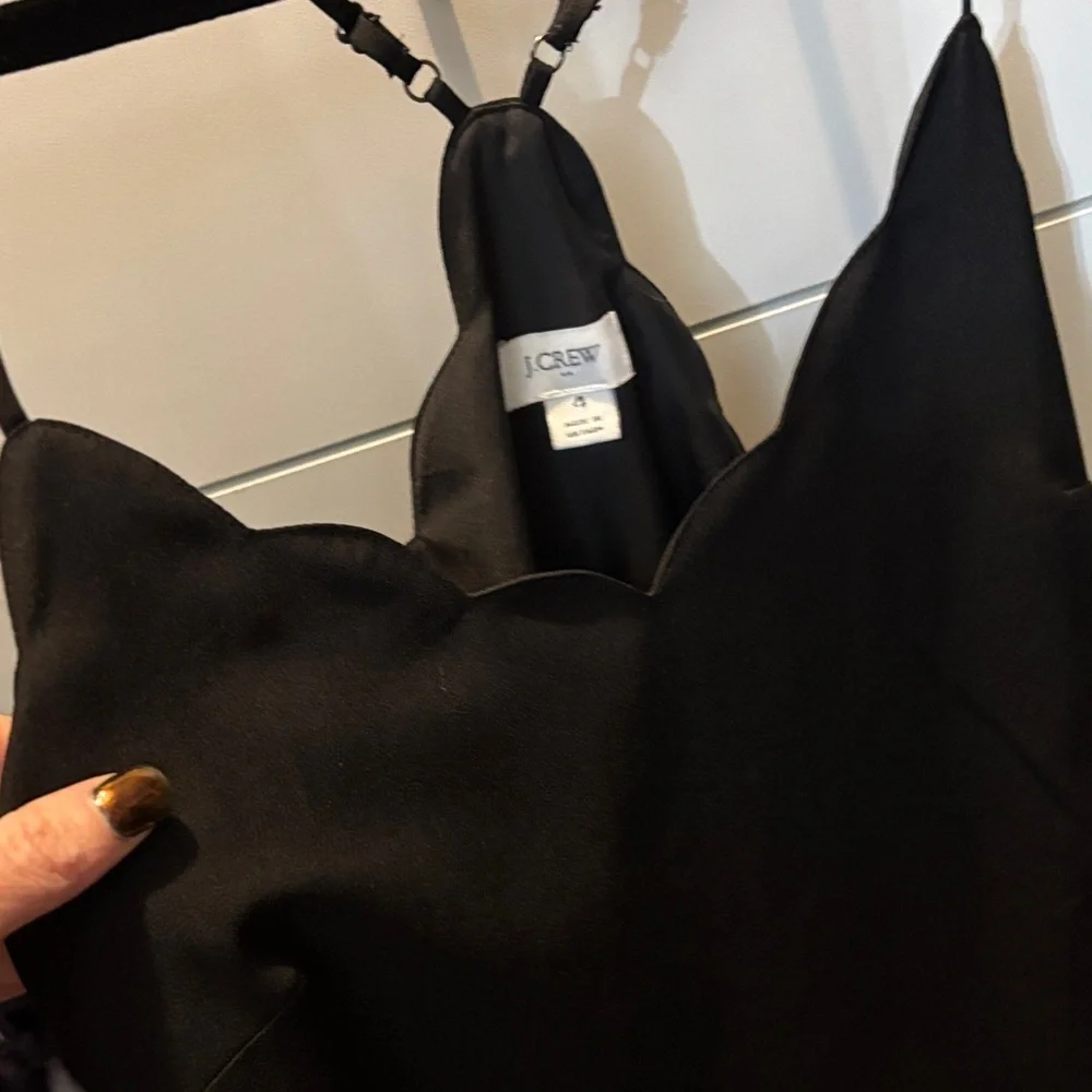 J. Crew Chic Black Camisole Top